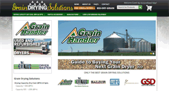 Desktop Screenshot of graindryingsolutions.com